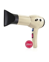 The award winning, patented, Tourmaline dryer. Lightning fast drying for a professionally perfect finish, all encased in a super lightweight body. The Featherweight works differently from old-school dryers. It uses SoftAire™ technology to produce a large, perfectly balanced cone of uniform ionic and infrared heat that dries large sections of hair evenly. Simply put, drying larger areas at a time means faster drying, 60% faster in fact. And fast, even drying means no-over drying which leaves hair smooth, shiny and silky soft. Add to this, patented T3® Tourmaline technology, which infuses the ‘electric stone' deep into the dryer's components. Tourmaline emits ions and infrared heat to deliver frizz-free, healthy styling by sealing in moisture and reducing static electricity, polishing any style to lustrous perfection. Weighing in at less than a small bottle of water, the dryer's state-of-the-art componentary is lightweight and quiet for effortless, hassle-free styling.