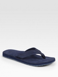 Instant summer style is a breeze when wearing this comfortable slip-on style with tonal logo detail.Suede upperPadded insoleRubber soleImported Instant summer style is a breeze when wearing this comfortable slip-on style with tonal logo detail.Suede upperPadded insoleRubber soleImported