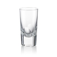 A bold design with a classic shape makes a brilliant addition to your barware collection with these dazzling crystal shot glasses. A bold design with a classic shape makes a brilliant addition to your barware collection with these dazzling crystal shot glasses.
