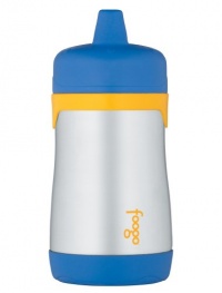 Thermos Foogo Phases Leak Proof Stainless Steel Sippy Cup, Blue/Yellow, 10 Ounce Thermos Foogo Phases Leak Proof Stainless Steel Sippy Cup, Blue/Yellow, 10 Ounce