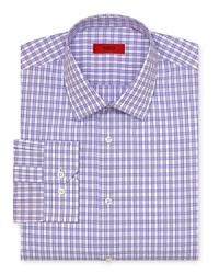 HUGO Ellis Plaid Sport Shirt - Regular Fit, Barrel Cuff HUGO Ellis Plaid Sport Shirt - Regular Fit, Barrel Cuff