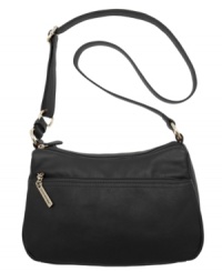 A simple and classic shoulder bag silhouette from Giani Bernini that's packed with the organization features you know and love. A simple and classic shoulder bag silhouette from Giani Bernini that's packed with the organization features you know and love.