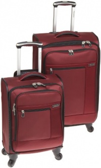 Ricardo Beverly Hills Luggage Sausalito Superlite Freewheelers 24-inch Expandable Upright, Pomegranate, 24 X 16 X 9 Ricardo Beverly Hills Luggage Sausalito Superlite Freewheelers 24-inch Expandable Upright, Pomegranate, 24 X 16 X 9