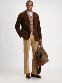 Tailored in a refined silhouette of luxurious Italian lamb suede, the Kempton sport coat exudes a handsome mix of utility and style.Button-frontChest, waist flap pocketsFully linedAbout 31 from shoulder to hemSuedeDry cleanImported Tailored in a refined silhouette of luxurious Italian lamb suede, the Kempton sport coat exudes a handsome mix of utility and style.Button-frontChest, waist flap pocketsFully linedAbout 31 from shoulder to hemSuedeDry cleanImported