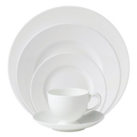 Wedgwood White 5-Piece Place Setting Wedgwood White 5-Piece Place Setting