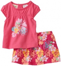 Carters Baby-Girls Infant Flowers Skirt Set, Hot Pink, 18 Months Carters Baby-Girls Infant Flowers Skirt Set, Hot Pink, 18 Months