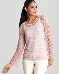 An on-trend loose knit makes this Ella Moss top a piece for all seasons. An on-trend loose knit makes this Ella Moss top a piece for all seasons.