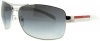 Prada Sunglasses SPS54I SILVER GRAY GRADIENT 1BC3M1