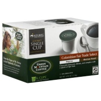 Green Mountain Coffee Columbian Fair Trade Select, K-Cup Portion Pack for Keurig K-Cup Brewers, 12-Count (Pack of 3) Green Mountain Coffee Columbian Fair Trade Select, K-Cup Portion Pack for Keurig K-Cup Brewers, 12-Count (Pack of 3)
