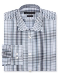 A multi-tonal gingham check pattern refreshes your fine dress shirting wardrobe. A multi-tonal gingham check pattern refreshes your fine dress shirting wardrobe.