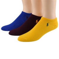 Polo Ralph Lauren men's socks Cotton Ghost ped blue/red/yellow 3pairs Polo Ralph Lauren men's socks Cotton Ghost ped blue/red/yellow 3pairs