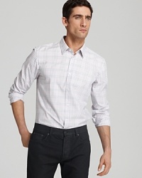 HUGO Elisha Plaid Sport Shirt - Slim Fit HUGO Elisha Plaid Sport Shirt - Slim Fit