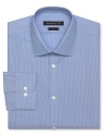 John Varvatos Star USA Thin-Stripe Dress Shirt - Contemporary Fit