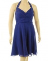 Lauren Ralph Lauren Halter Dress Purple Jazz 12