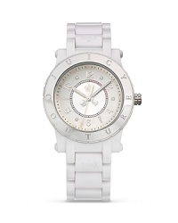 Juicy Couture's brilliant bracelet watch is a shining example of timely style. Juicy Couture's brilliant bracelet watch is a shining example of timely style.