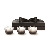 This set of three elegantly scalloped D.L. & Co. candles contain a verdant fragrance blend of apple wood, patchouli and oak moss. Comes in an exquisite black ribboned box for the perfect gift. This set of three elegantly scalloped D.L. & Co. candles contain a verdant fragrance blend of apple wood, patchouli and oak moss. Comes in an exquisite black ribboned box for the perfect gift.
