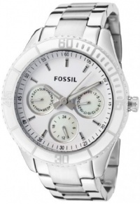 Fossil Women's ES2783 Stella Stainless Steel Bracelet White Dial Watch Fossil Women's ES2783 Stella Stainless Steel Bracelet White Dial Watch