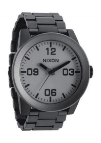 Nixon The Corporal SS - Men's ( Matte Black/Matte Gunmetal )