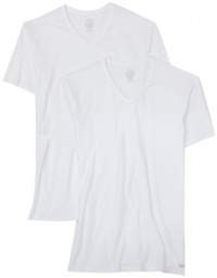Calvin Klein Mens 2 Pack V-Neck Top, White, X-Large Calvin Klein Mens 2 Pack V-Neck Top, White, X-Large