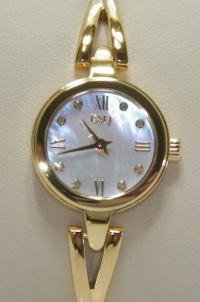 ESQ By Movado Women's Sienna Gold Plated Diamond Watch - 07101324 ESQ By Movado Women's Sienna Gold Plated Diamond Watch - 07101324