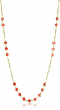 Kate Spade New York Dotted Line Red Scatter Necklace Kate Spade New York Dotted Line Red Scatter Necklace
