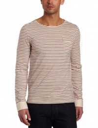 Ben Sherman Men's Plectrum Boat Neck Long Sleeve Knit Top Ben Sherman Men's Plectrum Boat Neck Long Sleeve Knit Top