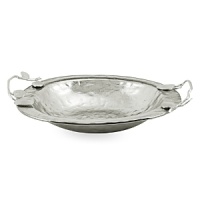 Beautiful metal-plated glass makes a highly durable surfaceand will create a gorgeous presentation of the edibles of your choice. Beautiful metal-plated glass makes a highly durable surfaceand will create a gorgeous presentation of the edibles of your choice.