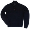 Tommy Hilfiger Mens 1/4 Zip Pullover Sweater - XL - Navy
