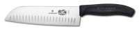 Victorinox Swiss Army 7-Inch Fibrox Granton Edge Santoku Knife Victorinox Swiss Army 7-Inch Fibrox Granton Edge Santoku Knife