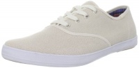 Keds Men's Champion Cvo Heavy Weave Wash Sneaker,Canvas White,9.5 M US