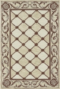 Dalyn Rugs Galleria Gl 11 Ivory, 8-Feet by 10-Feet