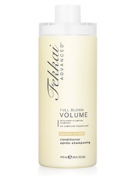 This sheer conditioner detangles, builds up and plumps out fine, flat strands and works to protect the hair without the weight. This sheer conditioner detangles, builds up and plumps out fine, flat strands and works to protect the hair without the weight.