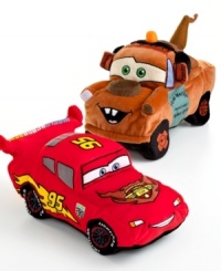 Zoom, zoom! Based on the hit Disney Pixar movie Cars 2, these decorative pillows feature Lightening McQueen and his best pal Mater in 3 dimensional construction that adds to the detail. Perfect for a play pillow or just as a room accent. Zoom, zoom! Based on the hit Disney Pixar movie Cars 2, these decorative pillows feature Lightening McQueen and his best pal Mater in 3 dimensional construction that adds to the detail. Perfect for a play pillow or just as a room accent.