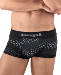 Make your move. With a shorter leg length, these trunks from Papi will stay put underneath your pants. Make your move. With a shorter leg length, these trunks from Papi will stay put underneath your pants.