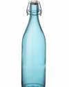 Bormioli Rocco Giara Bottle Set of 6, Sky Blue