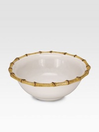 An elegant, extremely versatile cereal bowl in lasting ceramic stoneware with handpainted bamboo detail. From the Classic Bamboo Collection16-oz. capacity2½H X 6½ diam.Ceramic stonewareDishwasher safeImported An elegant, extremely versatile cereal bowl in lasting ceramic stoneware with handpainted bamboo detail. From the Classic Bamboo Collection16-oz. capacity2½H X 6½ diam.Ceramic stonewareDishwasher safeImported