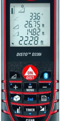 Leica D330i Disto with Bluetooth Technology and Smart Horizontal Mode Leica D330i Disto with Bluetooth Technology and Smart Horizontal Mode