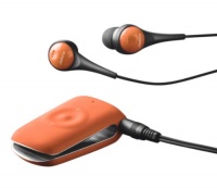 Jabra CLIPPER Bluetooth Stereo Headset - Retail Packaging - Tangerine Tango Jabra CLIPPER Bluetooth Stereo Headset - Retail Packaging - Tangerine Tango