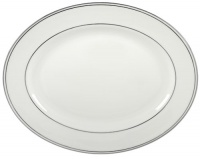 Lenox Federal Platinum 13-Inch Bone China Oval Platter Lenox Federal Platinum 13-Inch Bone China Oval Platter