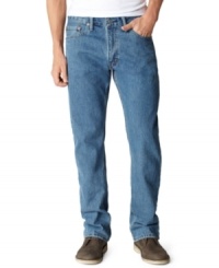 Some things never go out of style, like Levi's® classic 505™ jean. Updated dusty, striated wash with light wear along pockets and hem for a broken-in feel. Five-pocket styling with signature stitching on back pockets. Zip fly. Some things never go out of style, like Levi's® classic 505™ jean. Updated dusty, striated wash with light wear along pockets and hem for a broken-in feel. Five-pocket styling with signature stitching on back pockets. Zip fly.