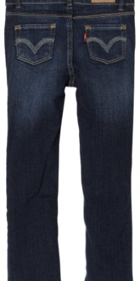 Levi's Girls 2-6x Skinny Jean, Dark Sky, 6X Regular Levi's Girls 2-6x Skinny Jean, Dark Sky, 6X Regular