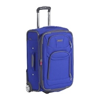 Durable and lightweight, this luggage sets the stage for modern, convenient travel. Includes trolley and plenty of pockets.