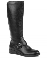 Let your cool-weather style shine with the classic silhouette of the X-plode boots by Life Stride. With buckled straps at the ankle, this versatile pair will fit seamlessly into your wardrobe. Let your cool-weather style shine with the classic silhouette of the X-plode boots by Life Stride. With buckled straps at the ankle, this versatile pair will fit seamlessly into your wardrobe.