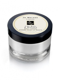 Reminiscent of the scent of limes carried on a Caribbean Sea breeze, this unisex scent combines fresh limes with mandarin, peppery basil and aromatic white thyme. Lime Basil & Mandarin Body Creme keeps skin soft and pampered. 5.9 oz. Reminiscent of the scent of limes carried on a Caribbean Sea breeze, this unisex scent combines fresh limes with mandarin, peppery basil and aromatic white thyme. Lime Basil & Mandarin Body Creme keeps skin soft and pampered. 5.9 oz.