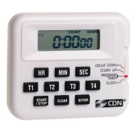 CDN PT1A Digital Timer/Clock 4 Event Programmable