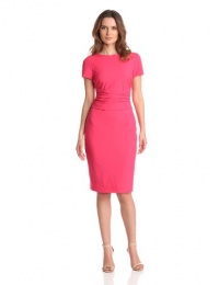 Rachel Roy Collection Women's Tropical Wool Rouched Dress Rachel Roy Collection Women's Tropical Wool Rouched Dress