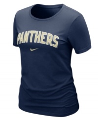 Keep your team pride on display with this NCAA Pittsburgh Panthers t-shirt from Nike. Keep your team pride on display with this NCAA Pittsburgh Panthers t-shirt from Nike.