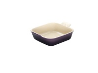 Le Creuset Heritage Stoneware 1-Quart Oval Au Gratin Dish, Cassis Le Creuset Heritage Stoneware 1-Quart Oval Au Gratin Dish, Cassis