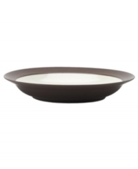 Crafted from versatile stoneware, these pasta bowls are perfect for casual dining and elegant entertaining. The deep chocolate brown color enriches any tabletop while the classic shape makes these bowls a practical choice. Crafted from versatile stoneware, these pasta bowls are perfect for casual dining and elegant entertaining. The deep chocolate brown color enriches any tabletop while the classic shape makes these bowls a practical choice.