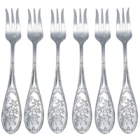 Botanic Garden 6 Seafood Forks Botanic Garden 6 Seafood Forks
